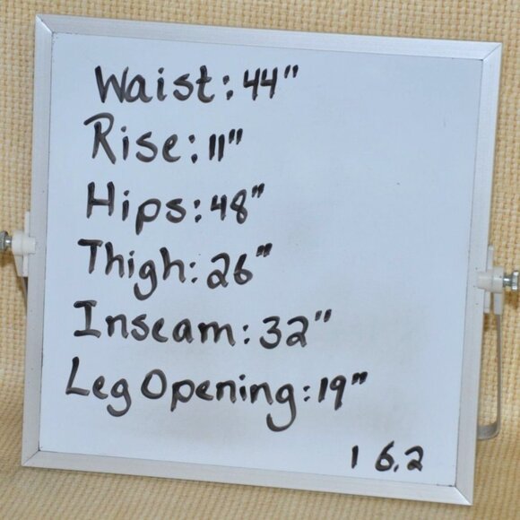 Love Indigo Straight Leg Embroidered Denim Blue Jeans Plus Size 22W Stretch - Picture 10 of 10